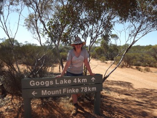 Googs Lake / Mount Finke intersection and me...